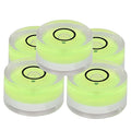 5-Pack Mini Spirit Level 15x8mm Bubble Tool for Camera Tripod Turntable Calibration Photography