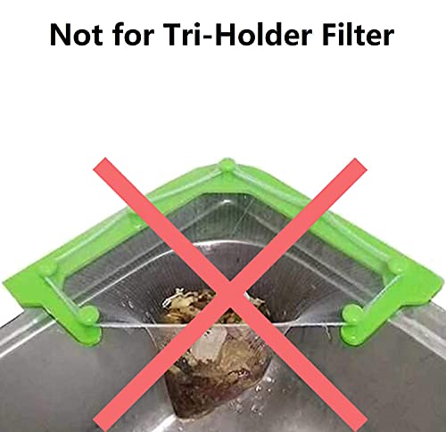 Kitchen Sink Strainer Mesh Bag- 200 PCS Disposable Sink Net Strainer Filter Bags for Sink Drain for Collecting Kitchen Food Waste Leftover Garbage
