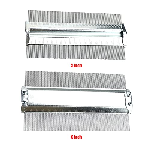 High-Performance Metal Contour- Gauge Profile Measuring Tool Carpet Laying Cutting Tiles Carpentry Woodwork Metalwork- Contour- Gauge Tool Metal