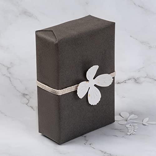 RUSPEPA Dark Gray Kraft Paper Roll - 12 inches x 100 feet - Natural Recyclable Paper Perfect for Crafts, Art, Small Wrapping, Packing, Postal, Shipping, Dunnage & Parcel - color: DarK Gray, size: 12" x 100'
