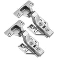 20Pcs Soft Close Inset Cabinet Hinges with Clip-On Plate - color: Inset, size: 20 Pieces