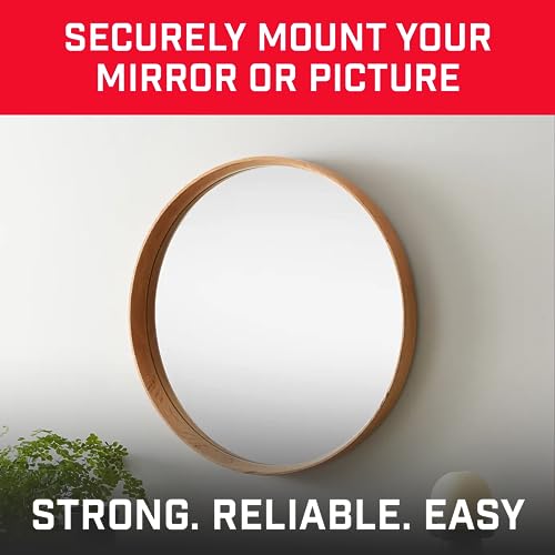 Bullfix Mirror/Picture Hanging Kit - Plasterboard Fixings for Pictures