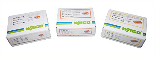 WAGO 221 Lever-Nuts 175pc Wire Connector Assortment Pack