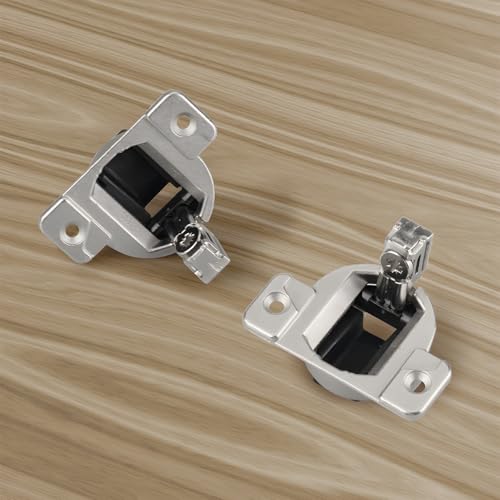 8 Pack Blum Cabinet Hinges Replacement - 110 Degree Self Closing Concealed Compact 33 Hinges (30.310-11.02 Compatible) for Kitchen Cabinets - Includes Screws(Mounting Plate Not Included)