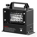 Automatic Wire Stripping Machine, Electric Wire Stripper for 0.06''-0.98'' Scrap Copper Wire, 7-Blade & 7-Channel Cable Peeler with Dual V-Groove Rollers, High-Strength Steel Blades for Recycling