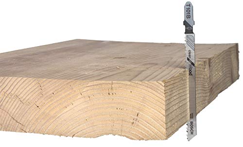 Bosch T500 5 pc. T-Shank Jig Saw Blade Set for Wood and Metal - size: 5-Pack