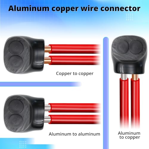 1-Port Single-Sided Inline Splice Connector 6AWG-350Kcmil UL-4 Pack - size: 6AWG-350Kcmil