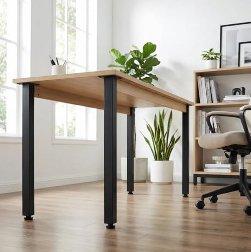 30 Inch Metal Table Legs,Heavy Duty Desk Legs,Black Set of 4. - size: 30"