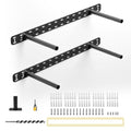 2pcs Floating Shelf Hardware Heavy Duty Hidden Shelf Brackets Support,Wall Mounting Invisible Floating Shelves Bracket with Jig (22" x 8" x 1.5" with Tools) - size: 22" x 8" x 1.5"