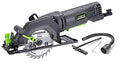 Genesis Mini Circular Saw 4.0 Amp 4-1/2" with 24T Carbide-Tipped Blade, Rip Guide, Vacuum Adapter, and Blade Wrench (GCS445SE) - style: Mini Circular Saw 4-1/2"