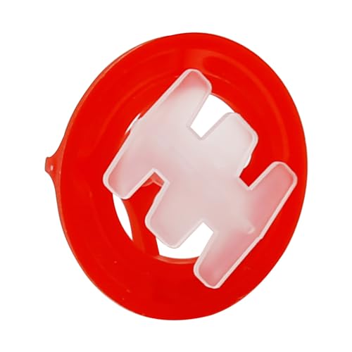 1/8 Tile Leveling System Spiral Tile Spacers Leveling System Tile Anti-Loosening and Spacing System Kit (1/8"-300pcs White Base + 100pcs Red Cap) - size: 1/8"-300pcs White Base + 100pcs Red Cap