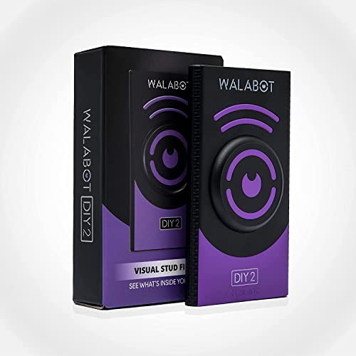 Walabot DIY 2 – Visual Stud Finder & Wall Scanner for Drywall. Detects Wood & Metal Studs, Plastic & Metal Pipes, Live & Non-Live Wires