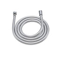 79 Inches PVC Chrome Shower Hose Extra Long For Cleaning - color: Silver, size: 79 In