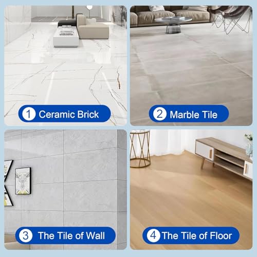 DGSL Tile Spacers 2400 Pcs Tile Clips, Tile Leveling System Clips 1/32 Inch - size: 1/32 Inch*2400 Piece