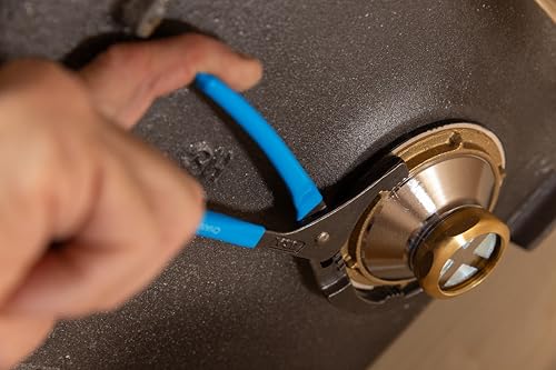 Channellock Oil Filter and PVC Plier 209 - Adjustable 4 Position Grip - 9-Inch - size: 9 inch