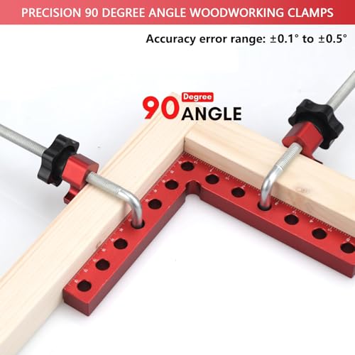 Corner Clamps for Woodworking Tools 90 Degree Clamps with Box - size: 4Pack Set*box(5.5")
