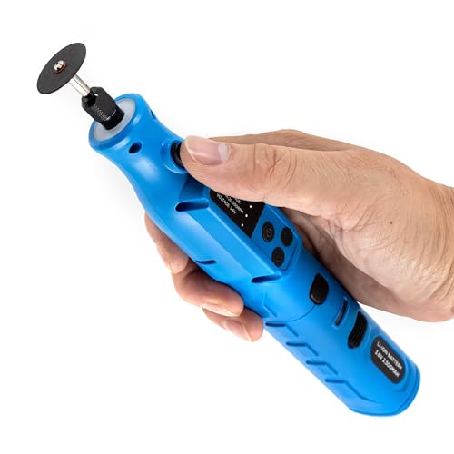 NEIKO 10581A Cordless Rotary Tool Kit, 46 Piece 3.6V Electric Engraving Pen, 1/8" Collet Rechargeable Mini Grinder, Handheld Mini Sander, 44pc Power Rotary Tools Accessory kit, Quick Change - style: Cordless Rotary Tool Kit