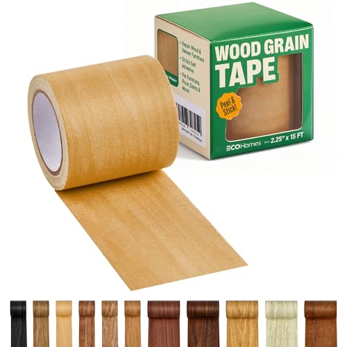 ECOHomes Wood Grain Repair Tape (Classic Maple, 2.25 Inch x 15 Feet) - color: Classic Maple, size: 2.25 Inch By 15 Ft