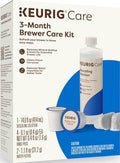 Keurig 3-Month Brewer Maintenance Kit Includes Descaling Solution, Water Filter Cartridges & Rinse Pods, Compatible Classic/1.0 & 2.0 K-Cup Coffee Makers, 7 Count - size: 1 Count (Pack of 1)