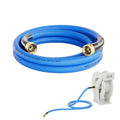 SPECILITE Female to Female Hot/Cold Garden Water Hose 10 ft x 3/4", Blue - color: 3/4" Female to Female Blue, size: 10 FT