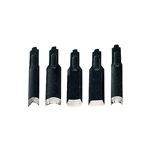 Proxxon 28572 Set of Carving Knives for SGM, 5-Piece