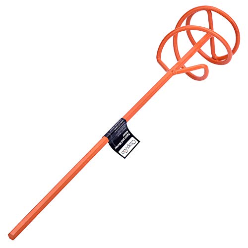 Paint & Mortar Mixer, 16" L, 3" Dia (Orange#03) - color: Orange#03