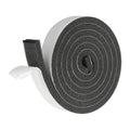 uxcell Weather Stripping Door Seal, 1-3/16" x 3/8" x 6.5 Ft Adhesive Foam Tape Seal Soundproof Insulation Strips for Door Frame Window Gaps (1 Roll, 6.5 Feet) - size: 1-3/16" x 3/8" (6.5 Ft)