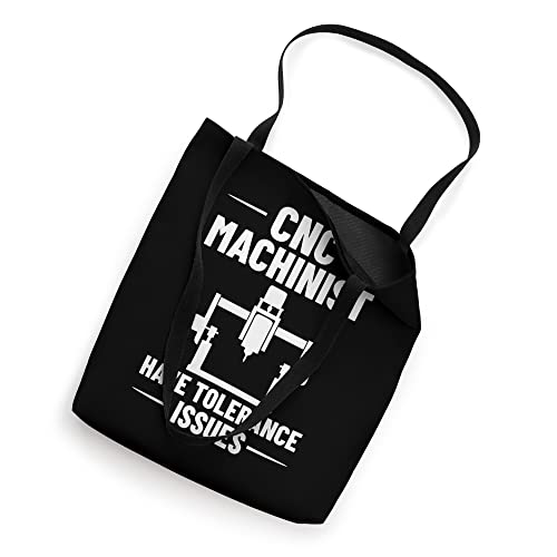 CNC Machine Machinist Programmer Operator Router Tote Bag