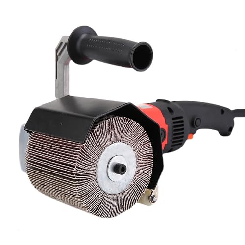 Flap Sanding Drum 4.5"x4", 60 Grit, Aluminum Oxide, 3/4" Arbor - color: A1