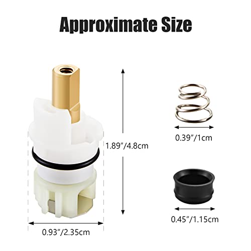 RP25513 Faucet Stem Assembly for Delta 2 Handle Faucet Cartridge, 4 Pack