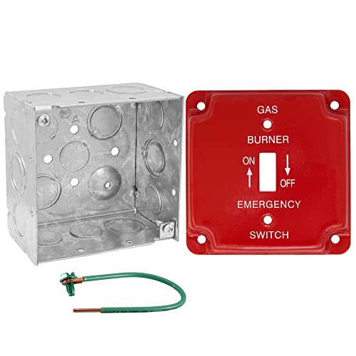 AP-1105X Series Welded Electrical Boxes and Covers (Emergency Gas Shut-Off) - size: Emergency Gas Shut-Off