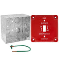 AP-1105X Series Welded Electrical Boxes and Covers (Emergency Gas Shut-Off) - size: Emergency Gas Shut-Off