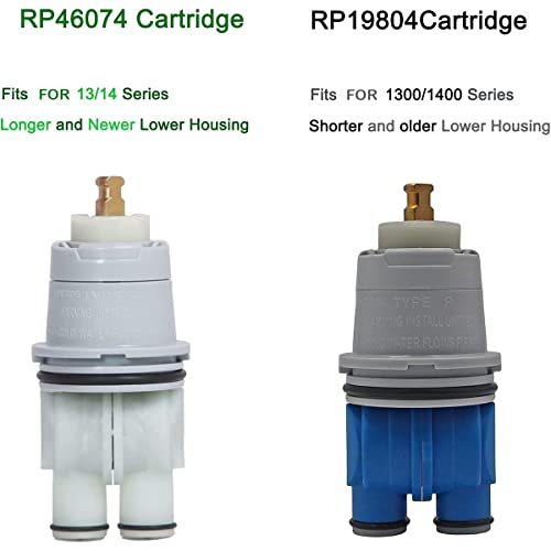 RP46074 Shower Valve Cartridge Repair Assembly for Delta 13/14 Series Faucet - Compatible With Monitor Single-Handle Universal Valve Replacement Kit for Tub - style: RP46074-1 Pack