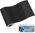 OAZ 3.9" x 63" Self Adhesive Nylon Fabric Tape for Clothes, Black - color: Black, size: 3.9" x 63"