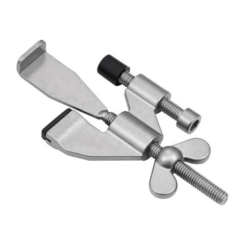 Grey Adjustable Heavy Duty Portable Door Lock,No Drill - color: Gray