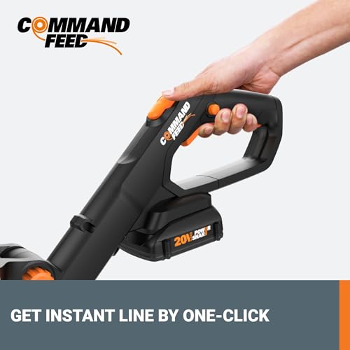 Worx 20V 12" Weed Wacker, 360CFM Blower & 22" Hedge Trimmer Kit, WG931 - style: 12" Trimmer & 360 CFM Blower & 22" Hedge Trimmer