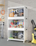 OlarHike 97QT Storage Bins with Lids for Closet, Garage, Shelves, 3 Pack - size: 97QT-White