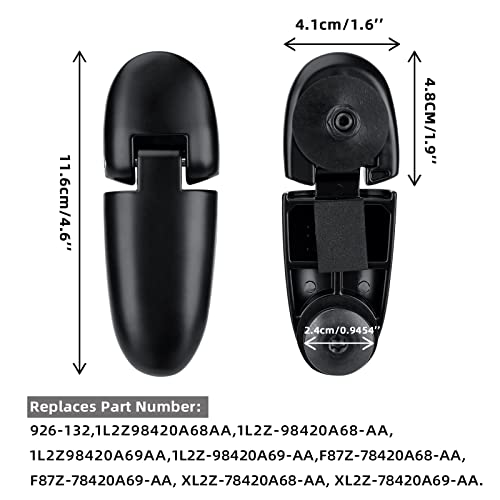 926-132 Back Hatch Liftgate Hinge Set (Right & Left) Compatible with Ford Explorer(1998-2002), Mercury Mountaineer(1998-2001) Rear Window Glass Hinges Replace OE# 1L2Z-98420A68-AA, F87Z-78420A68-AA