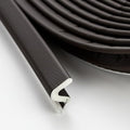 Ravinte Weather Stripping Door Seal, Q-Shaped Kerf Foam Strip, 19.8FT, Brown - color: Brown, size: 19.8FT