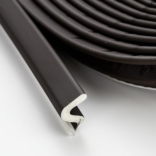 Ravinte Weather Stripping Door Seal, Q-Shaped Kerf Foam Strip, 19.8FT, Brown - color: Brown, size: 19.8FT