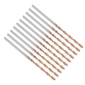 PATIKIL 1.3mm Drill Bit Carbide for Stainless Steel Hard Metal 130° 10 Pack - size: 1.3mm