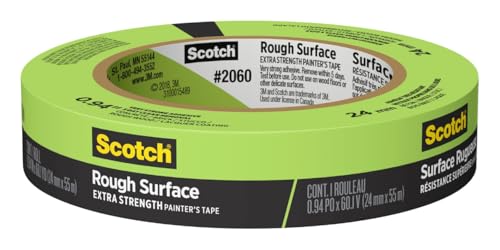 Scotch Rough Surface Painter's Tape 1 Inch Wide, 1 Roll - size: 0.94" Width