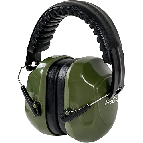 ProCase Hearing Protection Ear Muffs SNR 33dB, Noise Cancelling Headphones - color: 1 - Armygreen