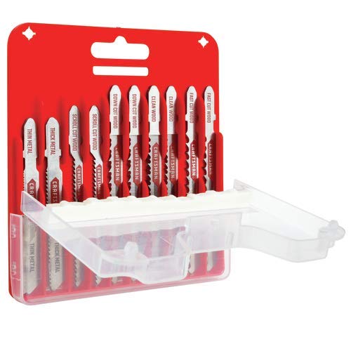 CRAFTSMAN Jigsaw Blades, U-Shank Set, 12-Piece (CMAJ2SET12) - style: U-Shank