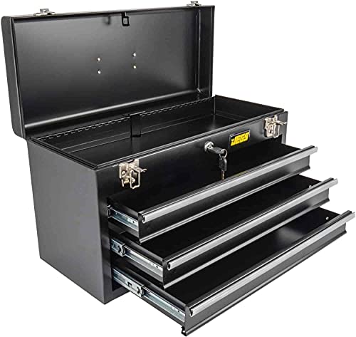 Portable 3 Drawer Tool Box