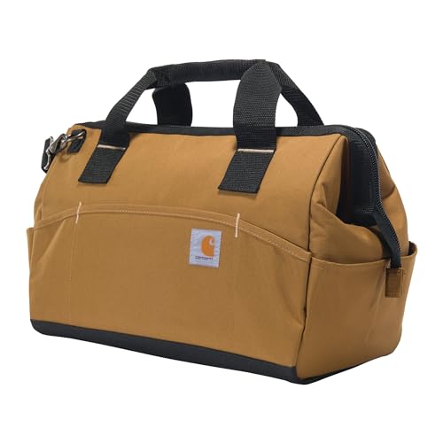 Carhartt 16-Inch 17 Pocket Midweight Tool Bag Carhartt Brown - size: 16-Inch 17 Pocket