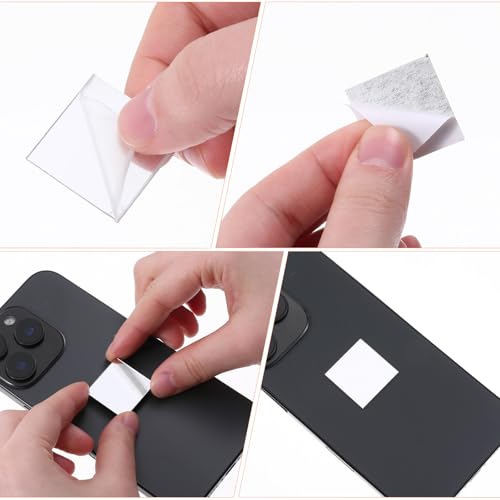 200 Pcs 1 Inch Mini Square Mirror Tiles Adhesive Small Craft Mirrors Acrylic Mirror Wall Stickers for Home Wall Table Decor Crafts DIY Projects