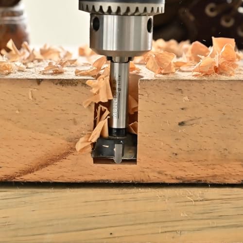 Mollom 8Pcs Carbide Forstner Drill Bit Set (6.3-35mm) - size: 8Pcs | 6.3-35mm