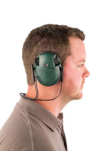 Caldwell E-Max Hearing Protection Earmuffs with Sound Amplification, Automatic Shut-Off, For Range and Target Shooting - style: Behind the Neck