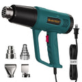 Heat Gun,10FT cable,Dual-Temperature Settings 572°F & 1112°F - color: Green